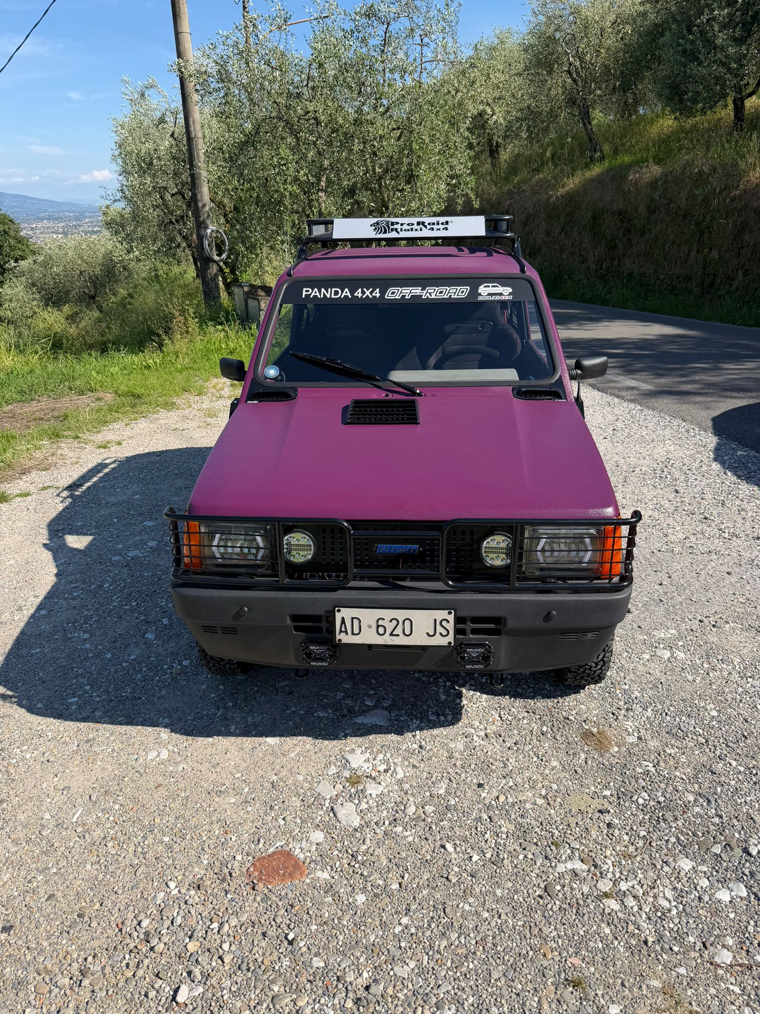 Kit completo ammortizzatori+balestre panda 4x4 prima serie da 1980 a 2003