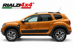 Kit ammortizzatori rinforzati rialzati 3.5cm Dacia Duster 4x4/2wd seconda serie