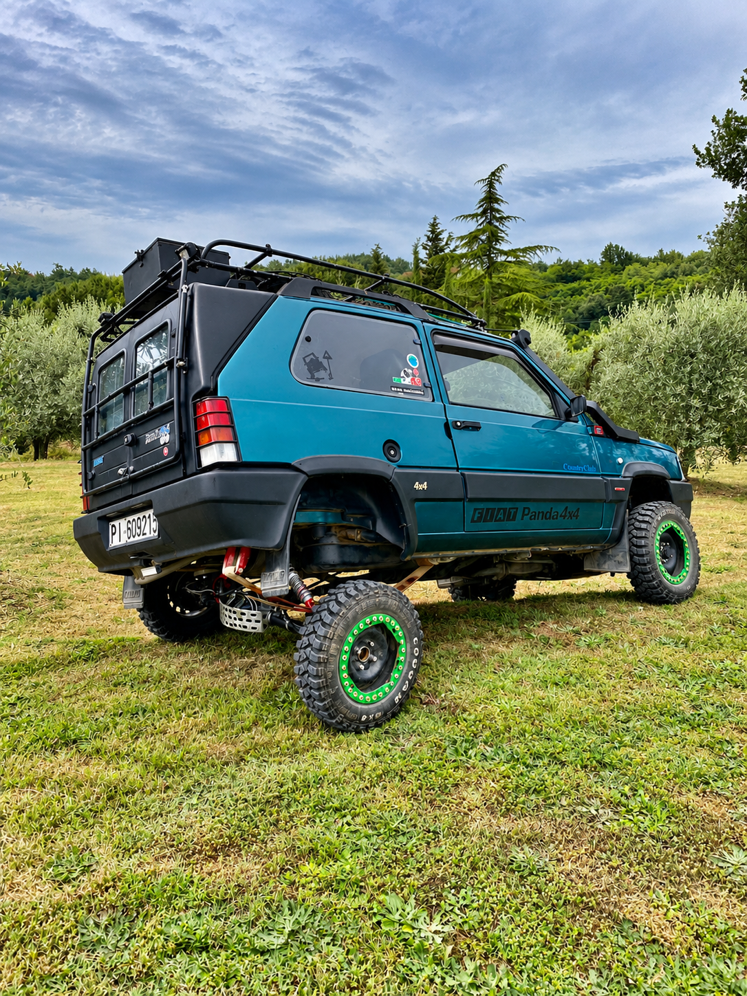 Kit extrême Super Offroad pour Panda 4x4 première série de 1980 à 2003, hauteur 15+