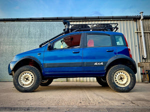 Filtro de aire deportivo lavable para Fiat Panda segunda serie