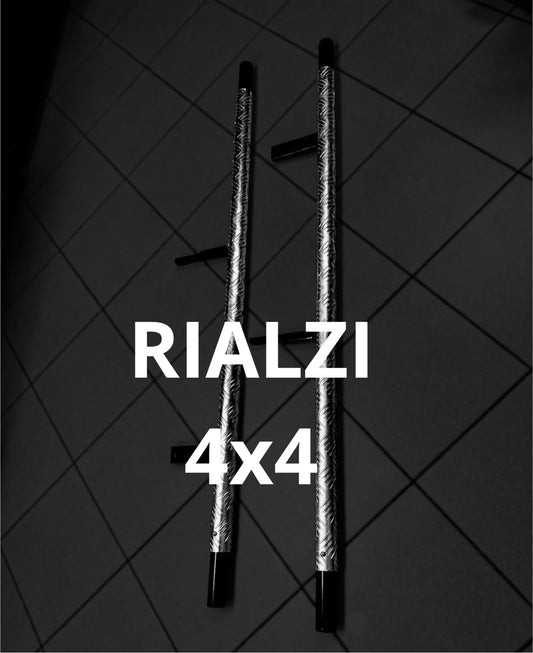 Protezione laterale rifinita in alluminio panda 4x4