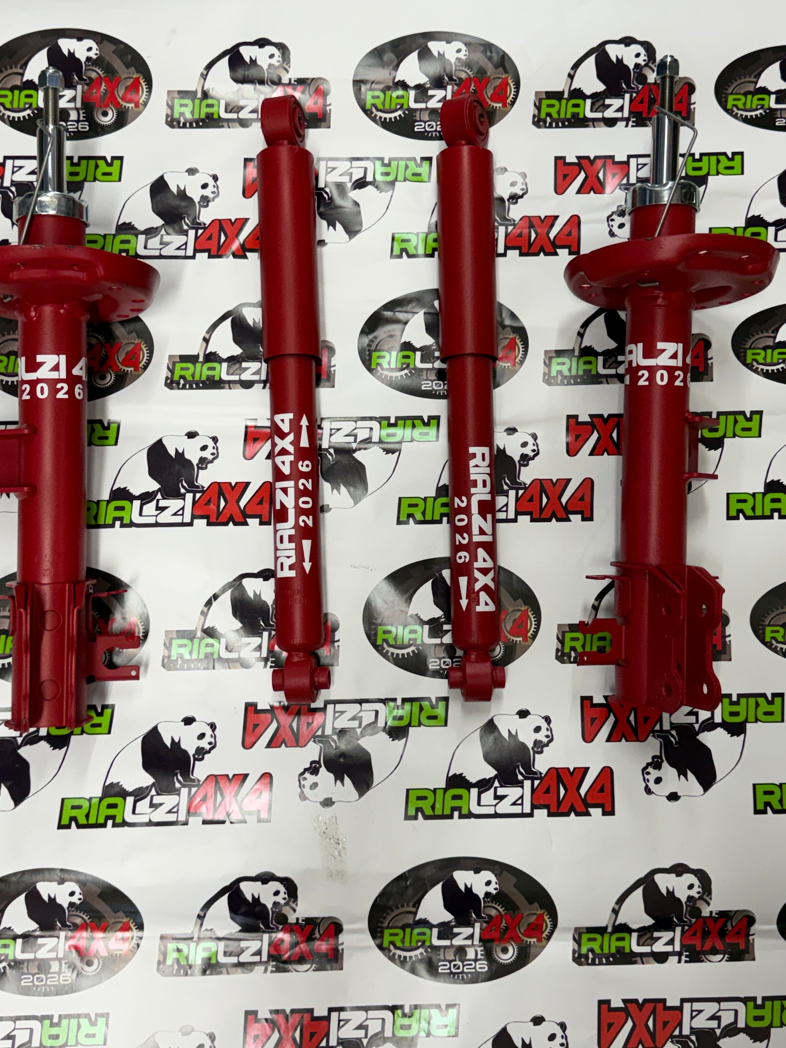 Kit completo panda 4x4/cross última serie desde 2013 altura 2 cm / CON ESPACIADORES
