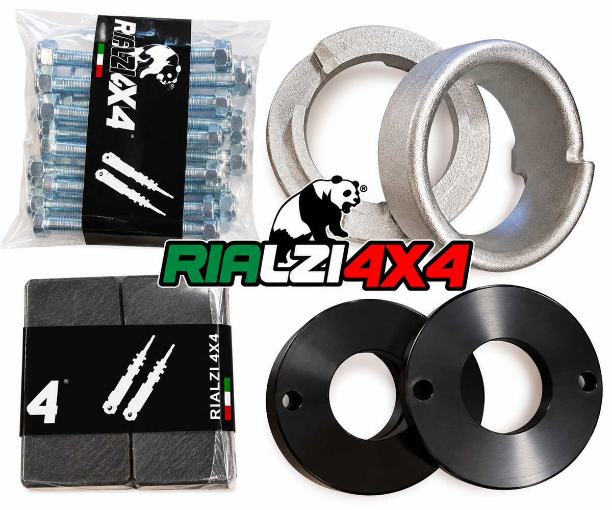 Kit de espaciadores Panda 4x4 primera serie de 1980 a 2003, altura 5 cm