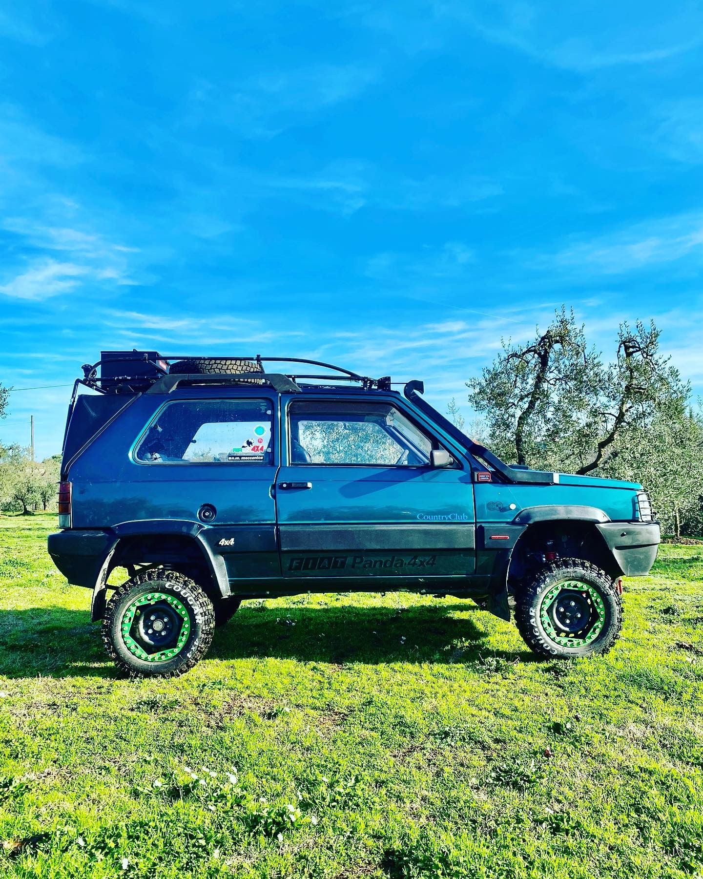 Kit extremo Super Offroad per panda 4x4 prima serie da 1980 a 2003 altezza 15+