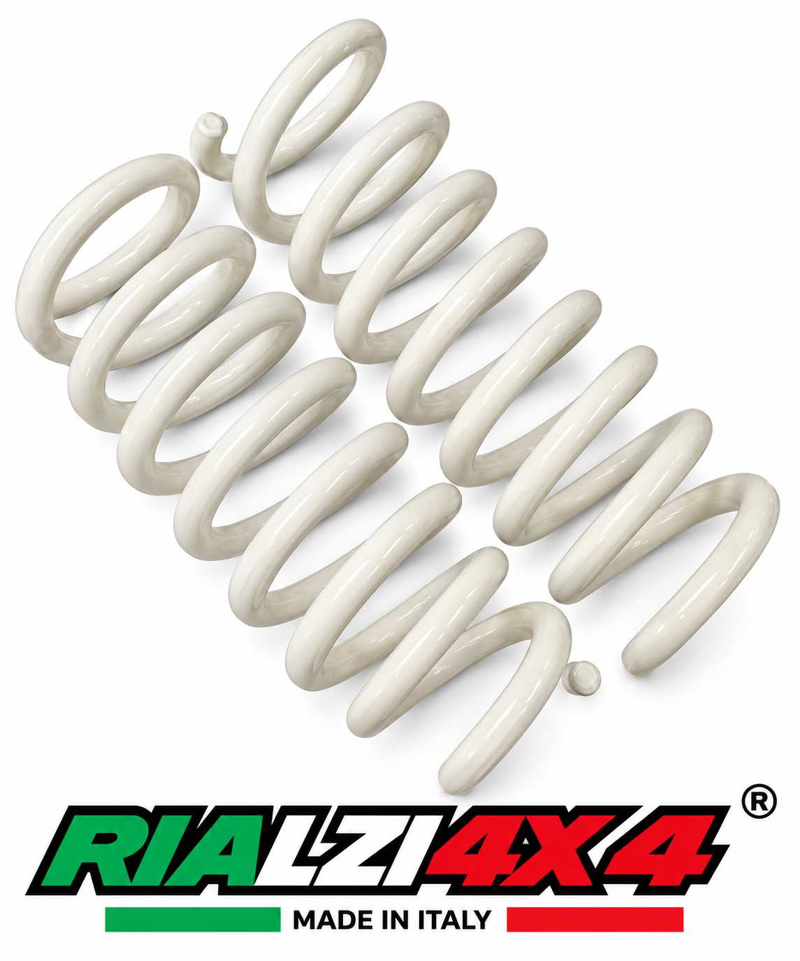 Kit de 4 muelles para Panda 2WD primera serie de 1980 a 2003, elevados 2 cm