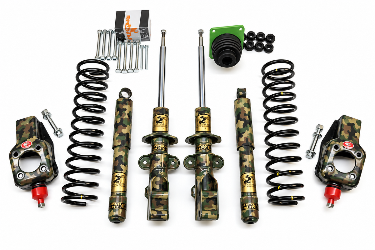 Kit CAMUFLAJE de 5 cm fiat panda 4x4 primera serie de 1980 a 2003