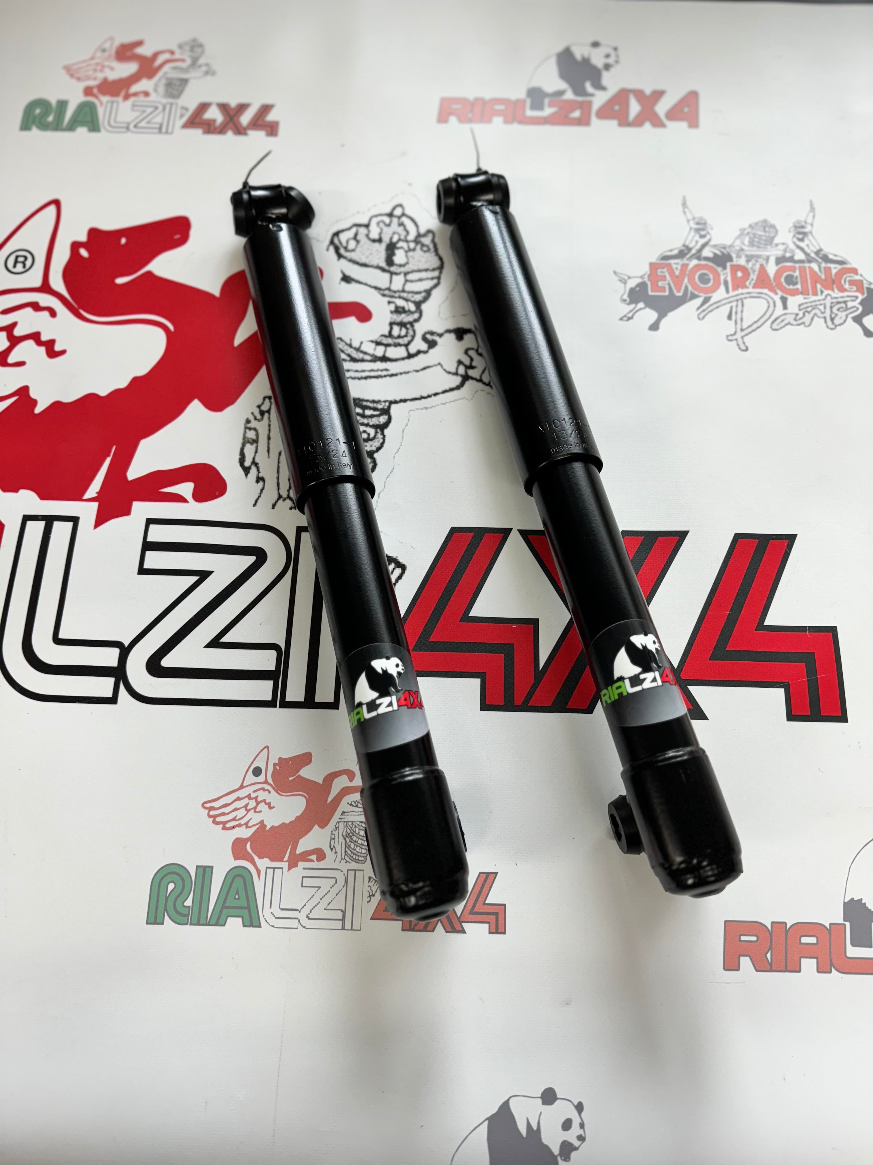 Rear raised shock absorbers 3.5 cm for Fiat Panda 4x4 first series from 1980 to 2003