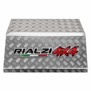Protection moteur Panda 4x4 5 mm en aluminium strié avec gravure