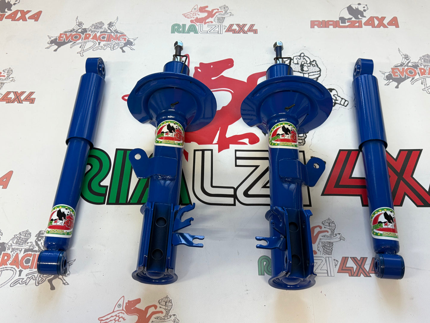 Kit completo ammortizzatori panda 4x4 / cross serie 169 da 2003 a 2013