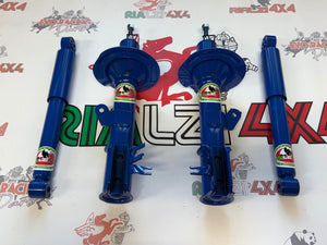 Kit completo ammortizzatori panda 4x4 / cross serie 169 da 2003 a 2013
