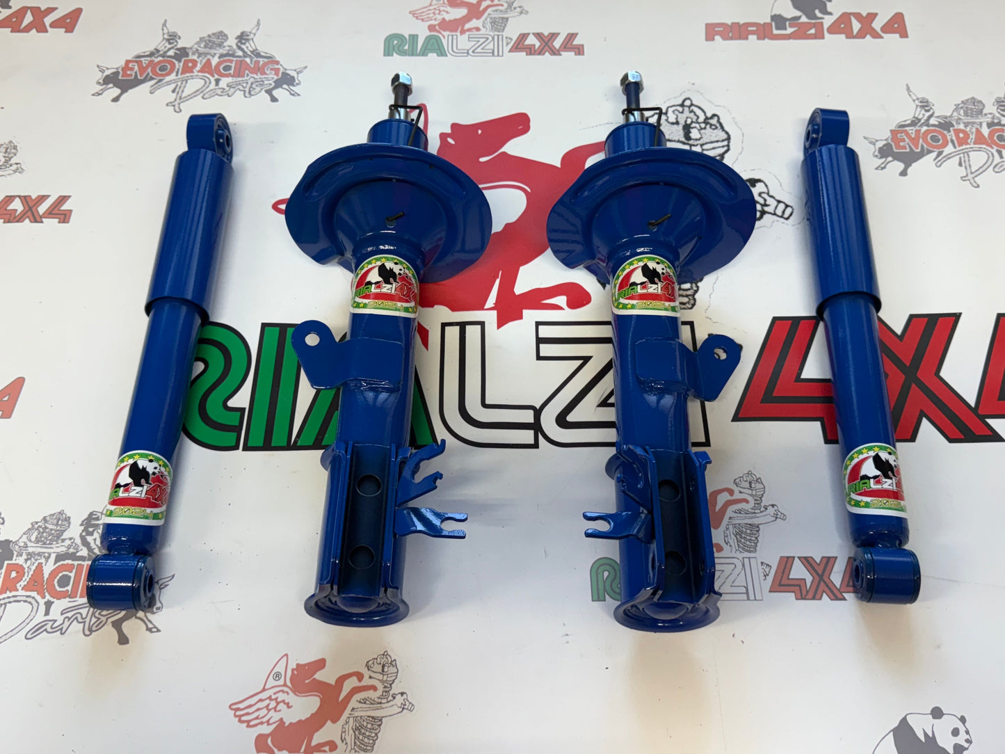 Kit completo ammortizzatori panda 2wd serie 169 da 2003 a 2013