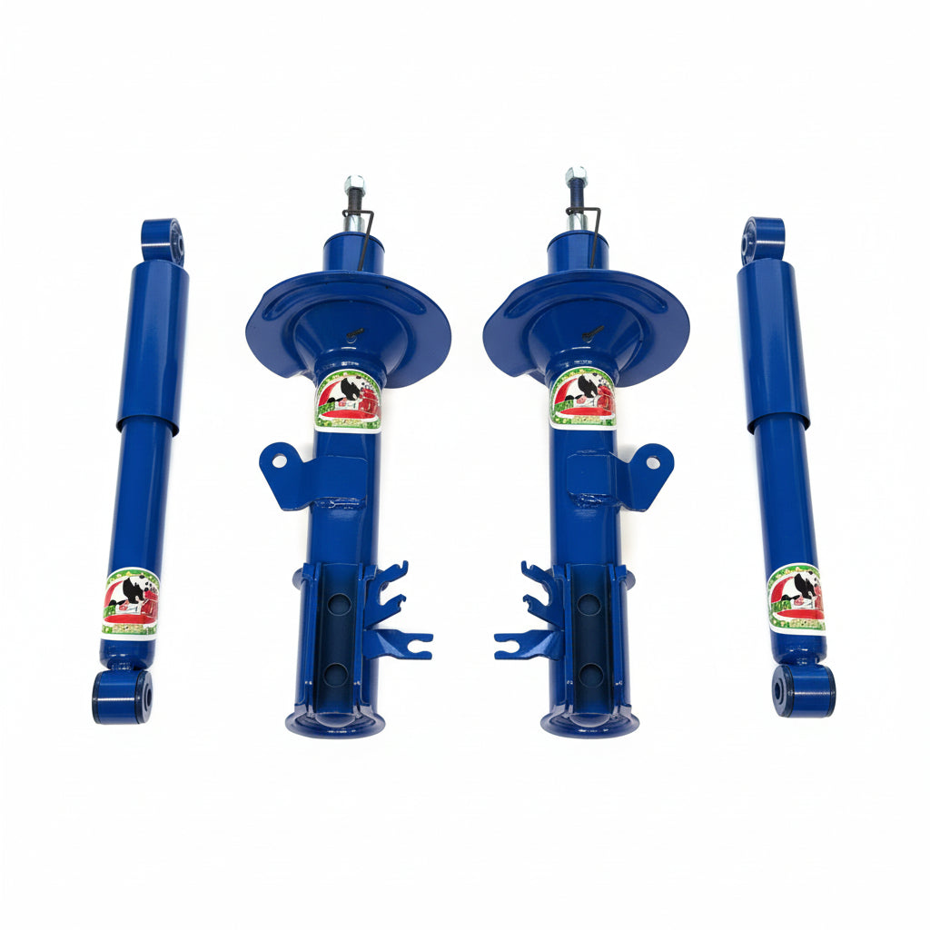 Kit completo ammortizzatori rinforzati panda 4x4/cross seconda serie da 2003
