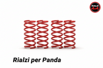 Kit 4 muelles Panda 4x4/Cross última serie desde 2013 elevados 3 cm + SEPARADORES