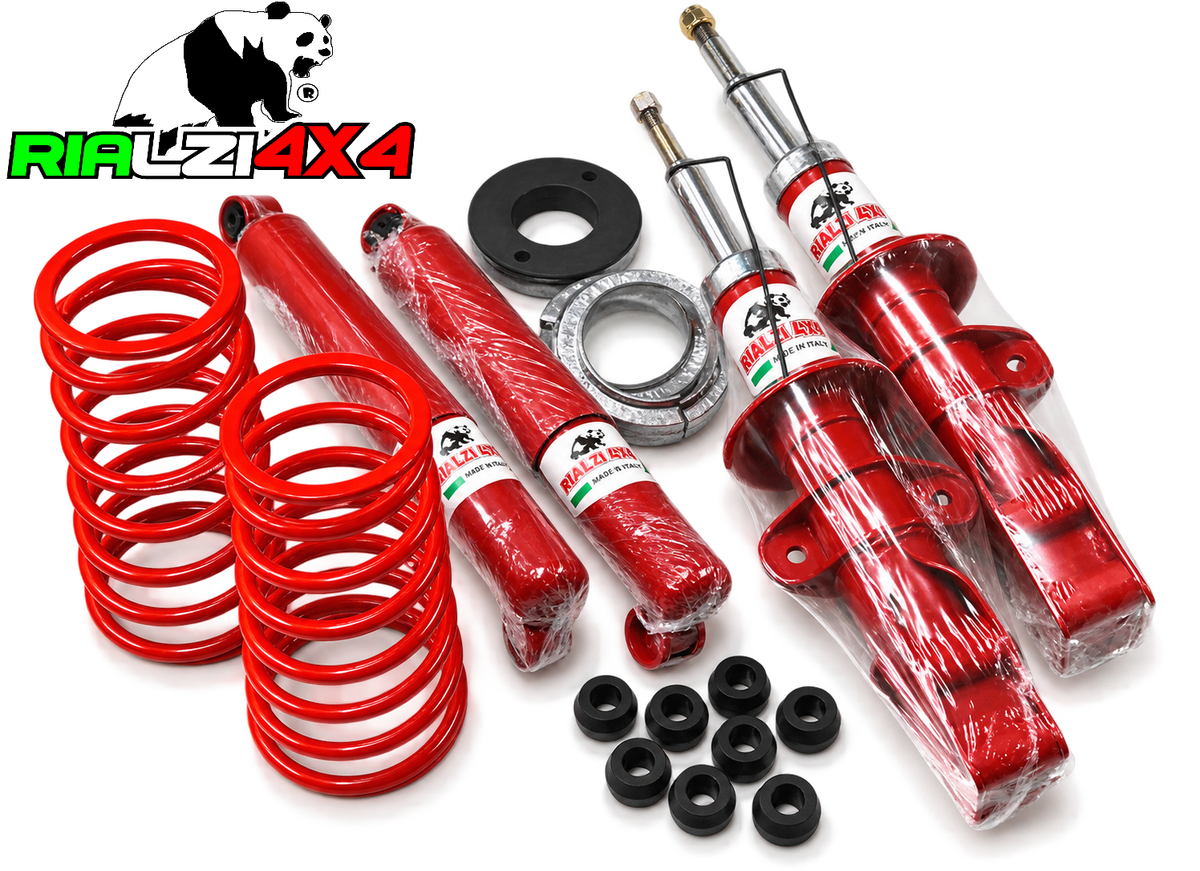 Kit completo da carico +4 cm panda 4x4 prima serie da 1980 a 2003