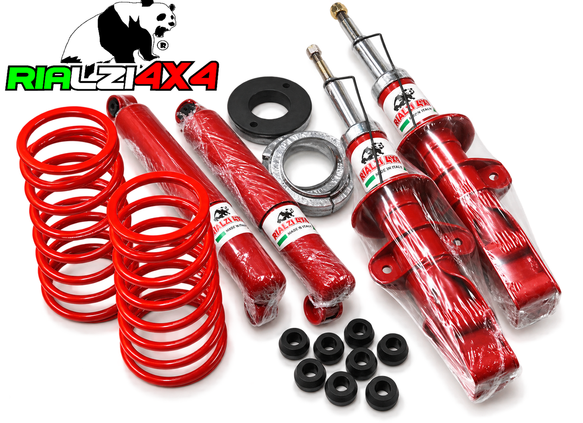 Kit de elevación de 4 cm para instalaciones de metano/GLP Panda 4x4 primera serie de 1980 a 2003