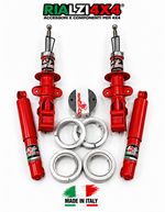 Kit completo 3 cm panda 2wd prima serie da 1980 a 2003 / DOPPIO SPESSORE