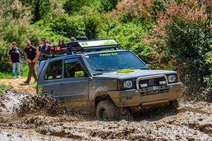 Amortisseurs avant rehaussés pour Panda 4x4 première série