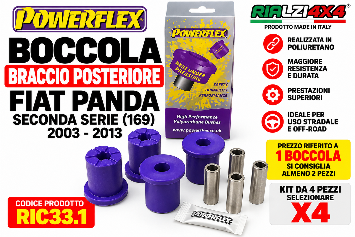 Silent blocks Powerflex