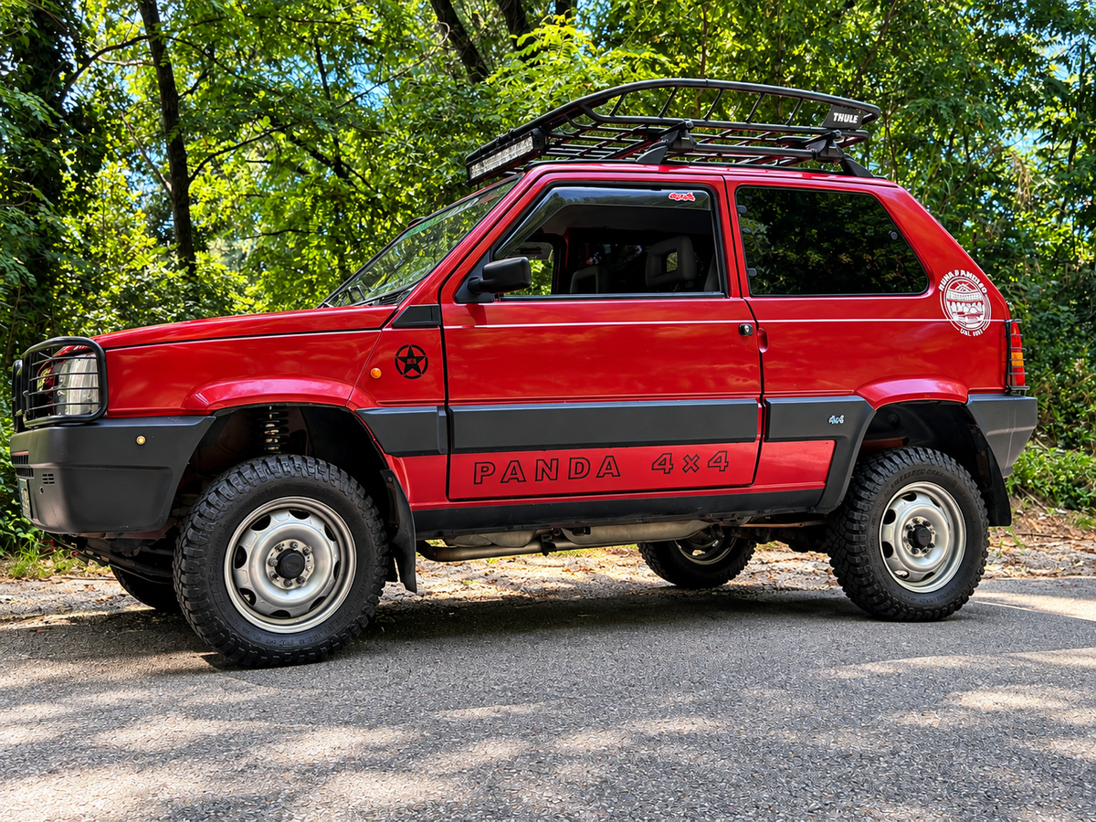 Kit completo ammortizzatori rinforzati panda 4x4 prima serie da 1980 a 2003