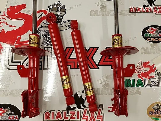Kit ammortizzatori maggiorati panda 4x4/2wd seconda serie da 2003 a 2013