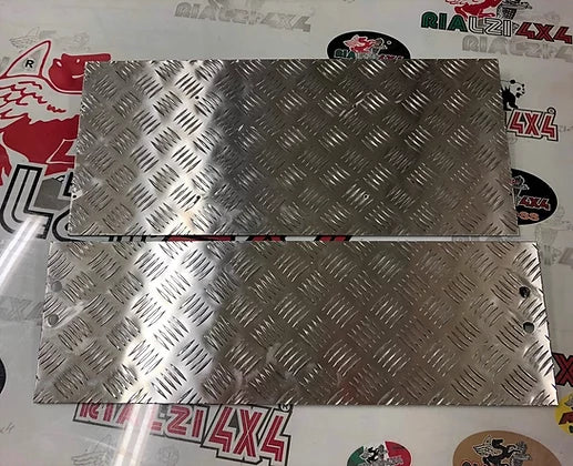 Protezione motore e cambio alluminio mandorlato Panda 4x4