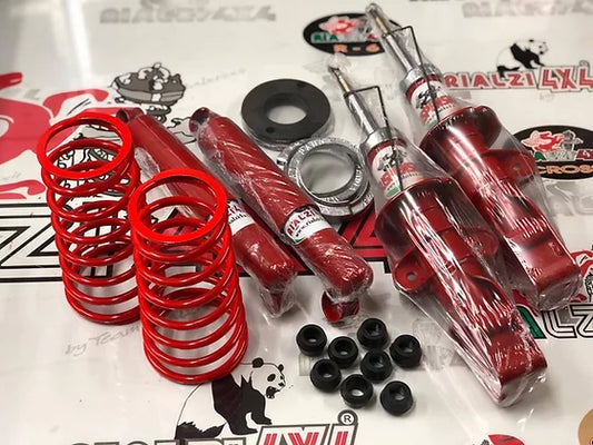 Kit completo da carico +4 cm panda 2wd prima serie da 1980 a 2003