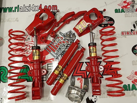 Kit completo da 6 cm per fiat panda 4x4 OFF-ROAD prima serie da 1980 a 2003