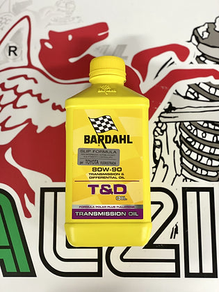 Olio Bardahl trasmissione e differenziale 80W-90