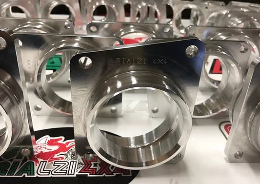 Flangia modificata lato sx per panda prima serie da 1980 a 2003 / adatta a chi non monta rialzi