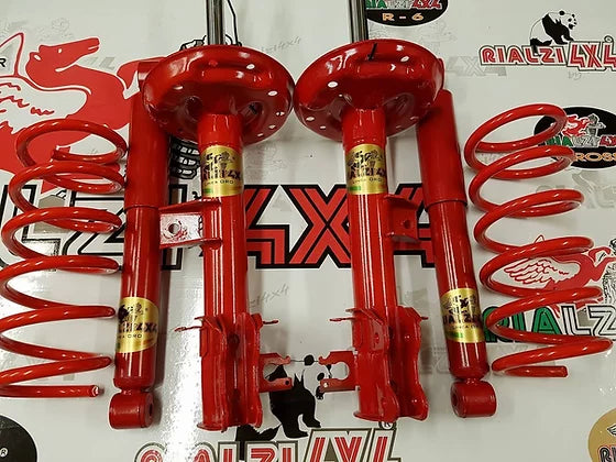Kit completo panda 4x4/cross ultima serie da 2013 altezza 3 cm / A MOLLA