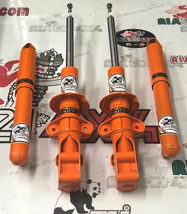 Kit ammortizzatori maggiorati panda 4x4/2wd prima serie da 1980 a 2003 CON STELO