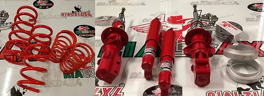 Kit completo da carico +5 cm panda 2wd prima serie da 1980 a 2003