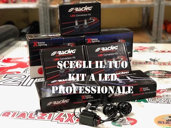 Kit fari led H5 6000°K per panda fino a 2003