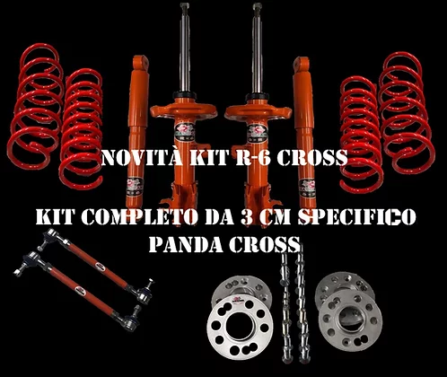 Kit 3 cm R-6 panda 4x4 ultima serie da 2013 NOVITA' ESCLUSIVA