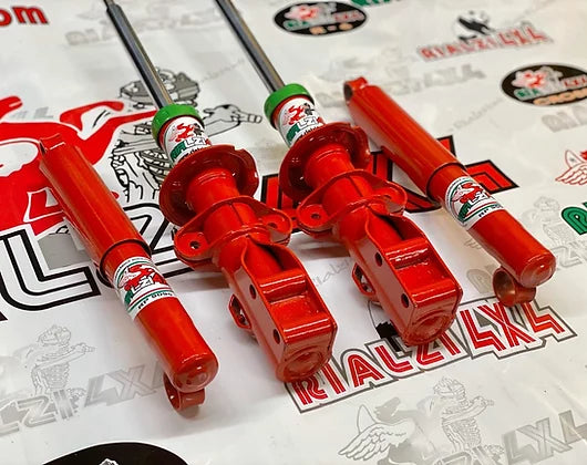 Kit completo ammortizzatori rinforzati panda 4x4 prima serie da 1980 a 2003