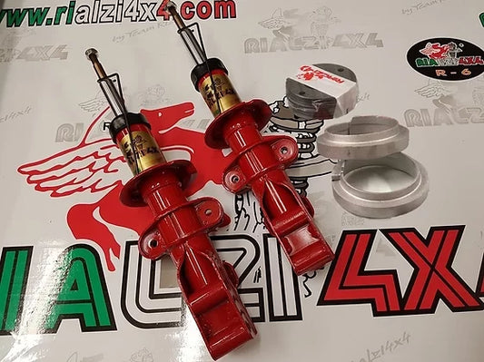 Kit ANTERIORE da 4 cm panda 4x4 prima serie da 1980 a 2003 / DOPPIO SPESSORE