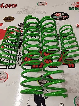 Kit 4 molle panda 4x4 prima serie da 1980 a 2003 rialzate 4 cm