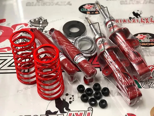 Kit completo da carico +3 cm panda 4x4 prima serie da 1980 a 2003