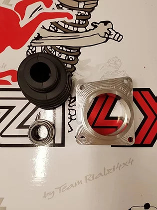 Flangia modificata lato sx per panda 2wd prima serie da 1980 a 2003 / per kit rilzo