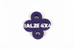 Kit 4 front linkage bushings Panda 4x4 first series from 1980 to 2003