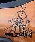 Adesivo Rialzi 4x4 Bussola