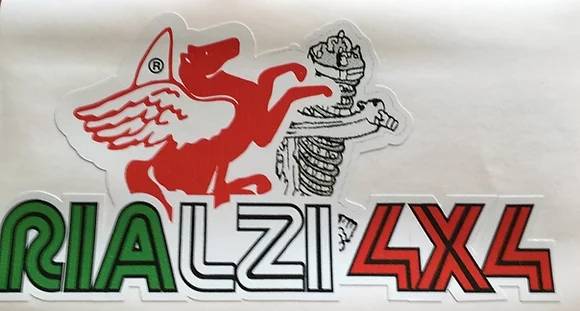 Adesivo pegaso Rialzi 4x4