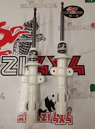 Ammortizzatori anteriori con più escursione panda 4x4 prima serie da 1980 a 2003