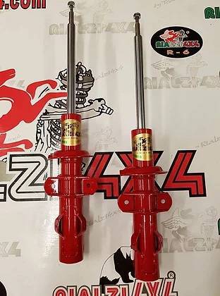 Ammortizzatori anteriori rialzati 2-3-3.5 cm panda 4x4 prima serie da 1980