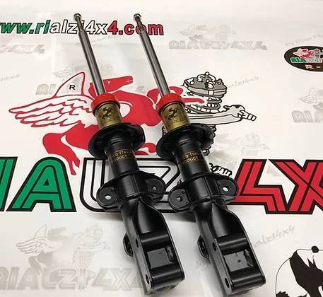 Ammortizzatori anteriori rialzati 3 cm panda 4x4 prima serie da 1980 a 2003