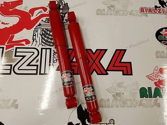 Ammortizzatori posteriori R-6 panda 4x4 rialzati 3 cm seconda serie da 2003 a 2013