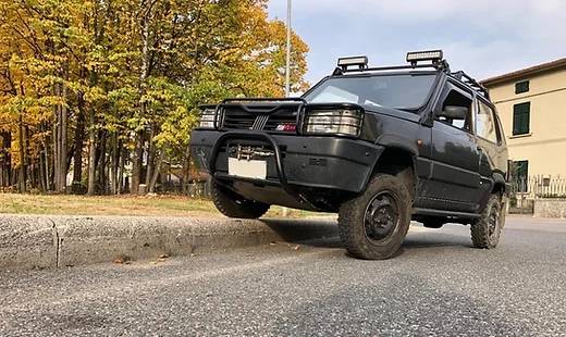 Bull bar mini max anteriore panda 4x4 e 2wd