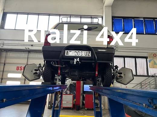 Bull bar mini max posteriore panda 4x4 e 2wd