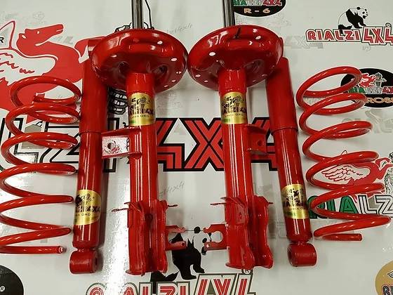 Kit completo assetto sportivo -2 cm panda 2wd seconda serie da 2003 a 2013