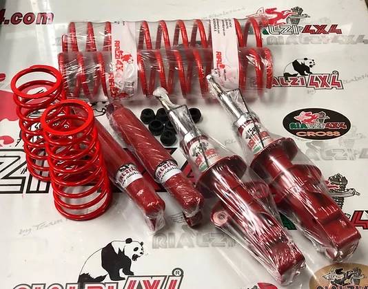 Kit completo assetto sportivo panda 2wd ribassato 2-3-4